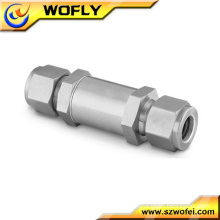 stainless steel ferrule gas tube filter